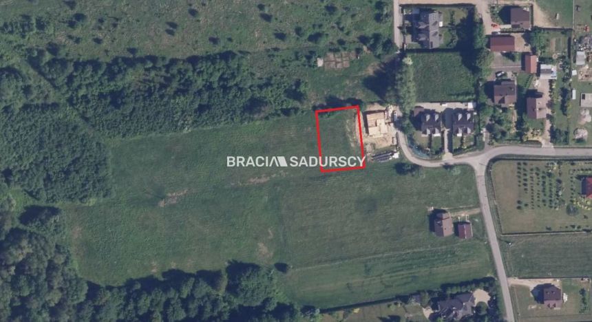 6 arów budowlanej, piękna panorama, Mogilany miniaturka 16