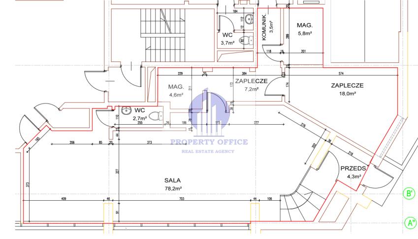 Śródmieście: usługi/handel/gastronomia 128 m2 miniaturka 3