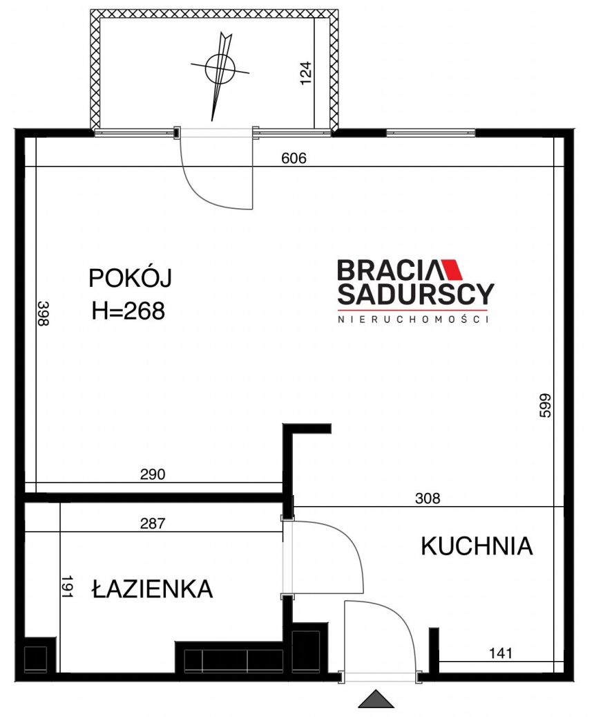 Zadbana Kawalerka z balkonem miniaturka 15