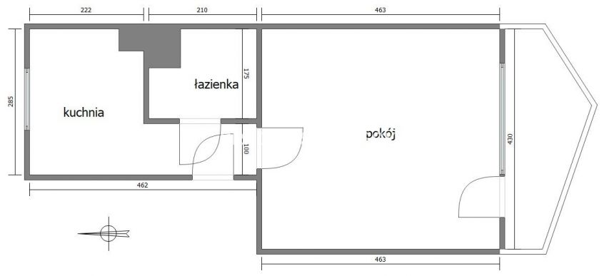 Kawalerka z osobną kuchnią - ul. Strzelców. miniaturka 23