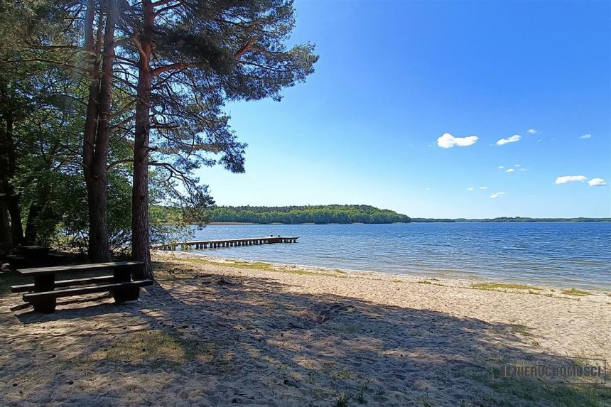 Działka rekreacyjna nad rzeką i jeziorem. miniaturka 15