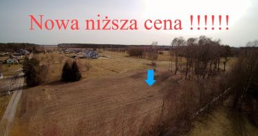 Działka o pow. 1331 m2 Żółwia Błoć