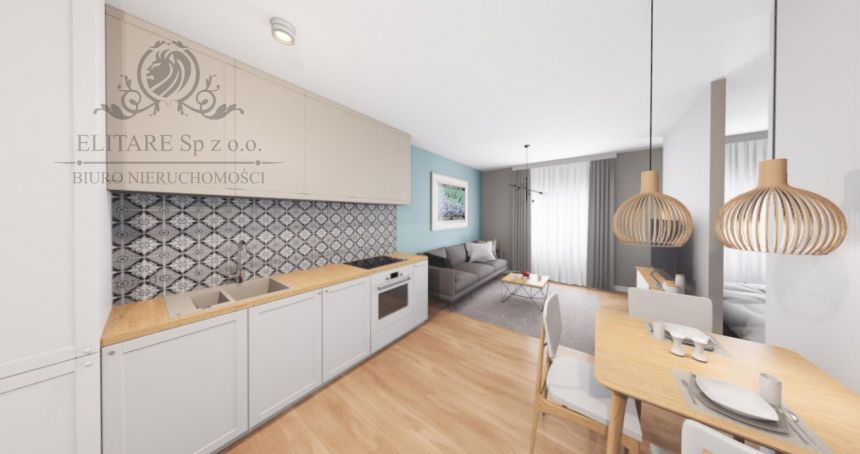 Mieszkanie  32,49 z możliwością wydzielnia sypialni/duża loggia/Wrocław Szczepin miniaturka 1