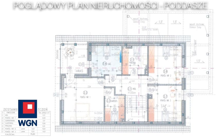 Dobieszowice, 1 385 000 zł, 217.65 m2, murowany miniaturka 15