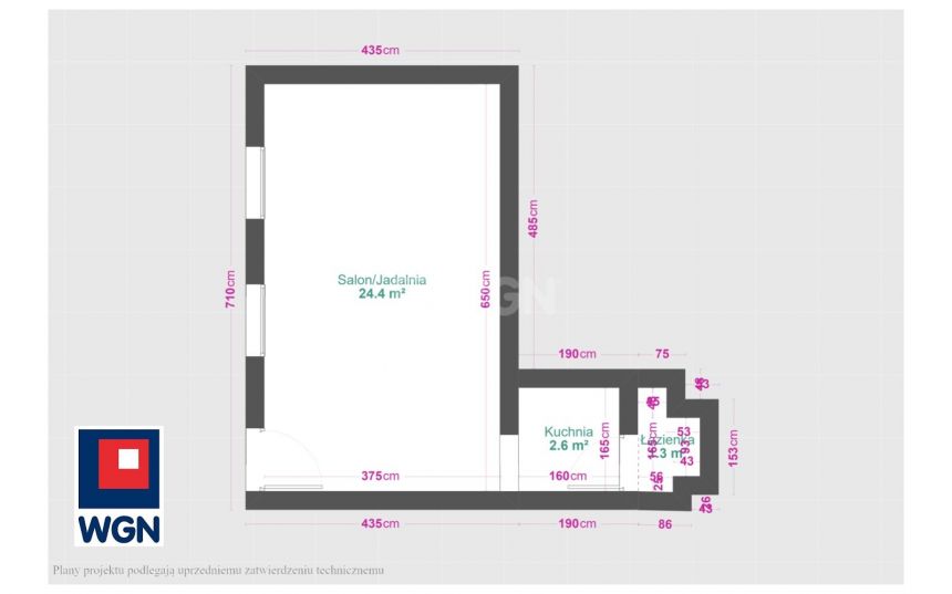 Katowice Dąb, 270 000 zł, 28.28 m2, oddzielna kuchnia miniaturka 10