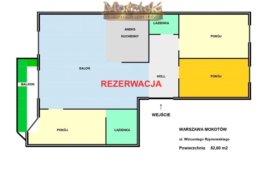 Super cztery pokoje na Mokotowie miniaturka 8
