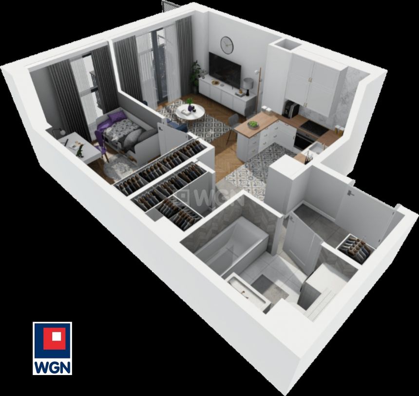 Gdańsk Siedlce, 587 998 zł, 37.09 m2, kuchnia z oknem miniaturka 6
