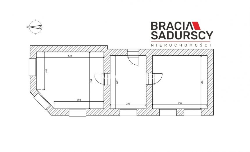 Tarnów, 1 310 zł, 52.21 m2, do adaptacji miniaturka 14