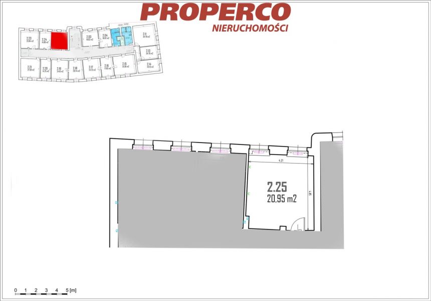 Lokal biurowy 20m2, ul. Duża, centrum Kielc miniaturka 2
