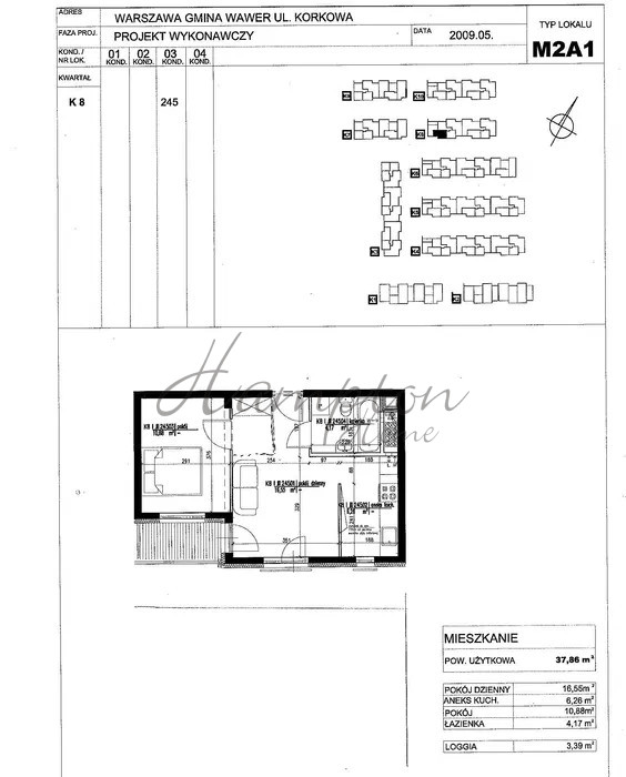 Warszawa Wawer, 610 000 zł, 38 m2, pietro 2/3 miniaturka 6