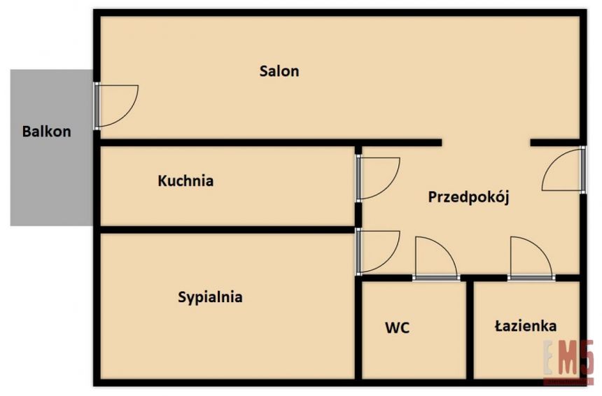 Suwałki, 328 000 zł, 55.91 m2, M3 miniaturka 6