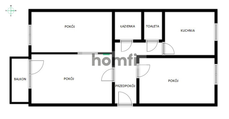 3 pokojowe mieszkanie o pow. 52,72 m² - Boguchwała miniaturka 9