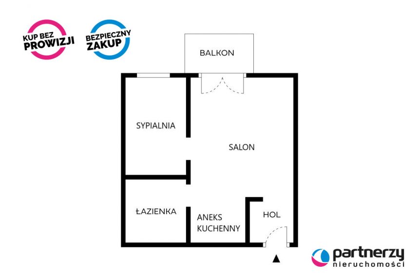 Gdynia Orłowo, 929 000 zł, 43 m2, M2 miniaturka 14