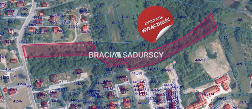 1,28 Ha, Sułkowice, Wieliczka - zdjęcie 1