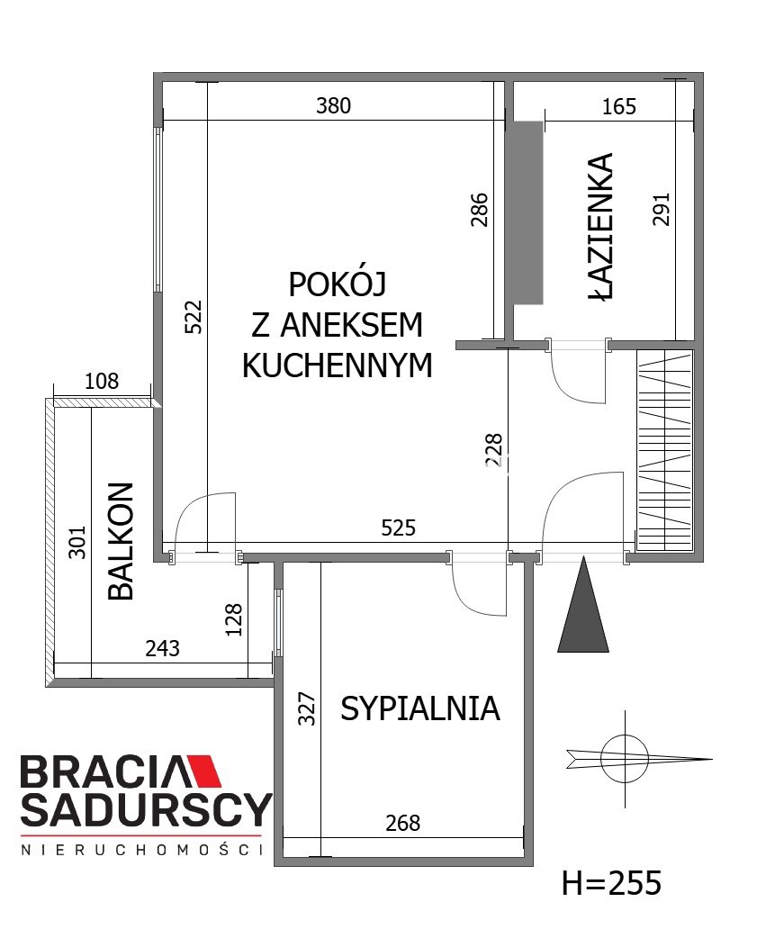 2 pok. mieszkanie z balkonem ul. Słomczyńskiego. miniaturka 24