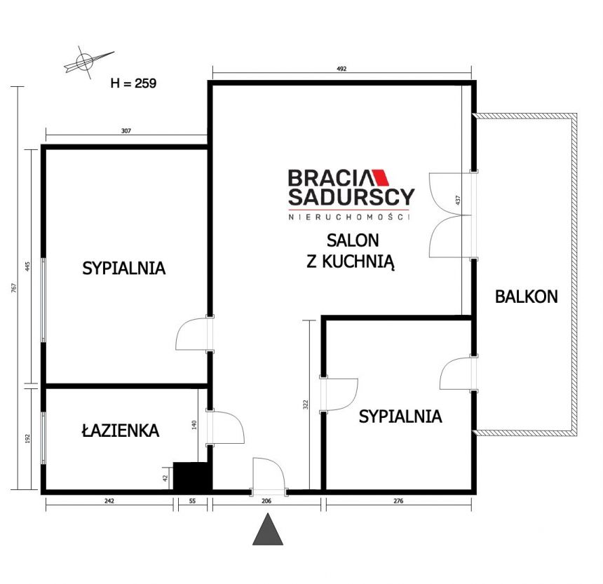 Wieliczka | 3 pok. | zielona okolica miniaturka 3