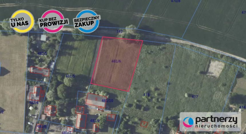 Miłocice, 149 000 zł, 23.57 ar, droga dojazdowa gruntowa - zdjęcie 1