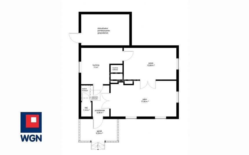 Białystok Nowe Miasto, 279 000 zł, 74.24 m2, jednorodzinny miniaturka 5