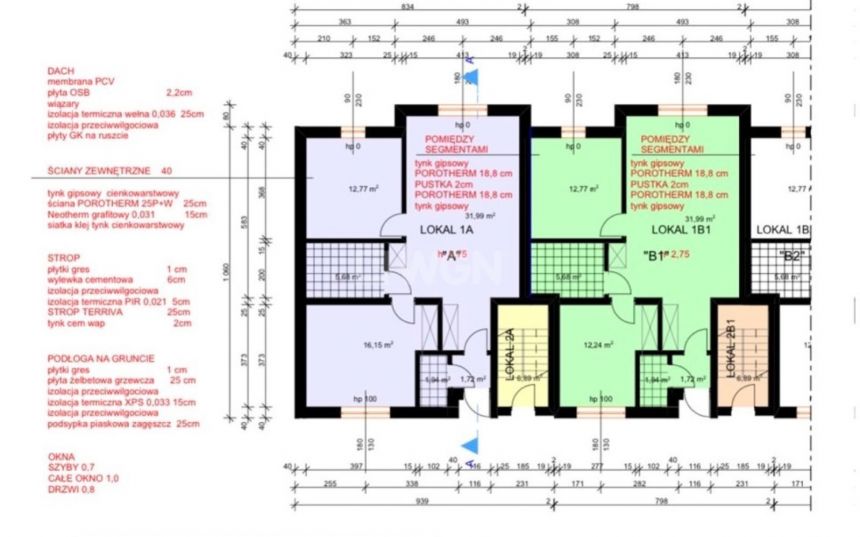 Częstochowa Wyczerpy Dolne, 453 600 zł, 70 m2, do wykończenia miniaturka 4