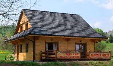 Dom w góralskim stylu w Istebnej