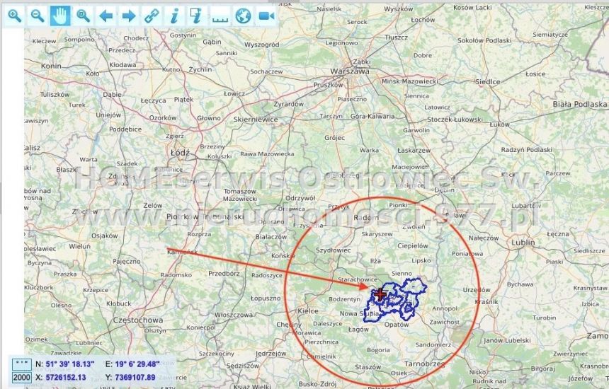 Dom 120 m2 działka 3200m2 Kunów/woj.świętokrzyskie miniaturka 2