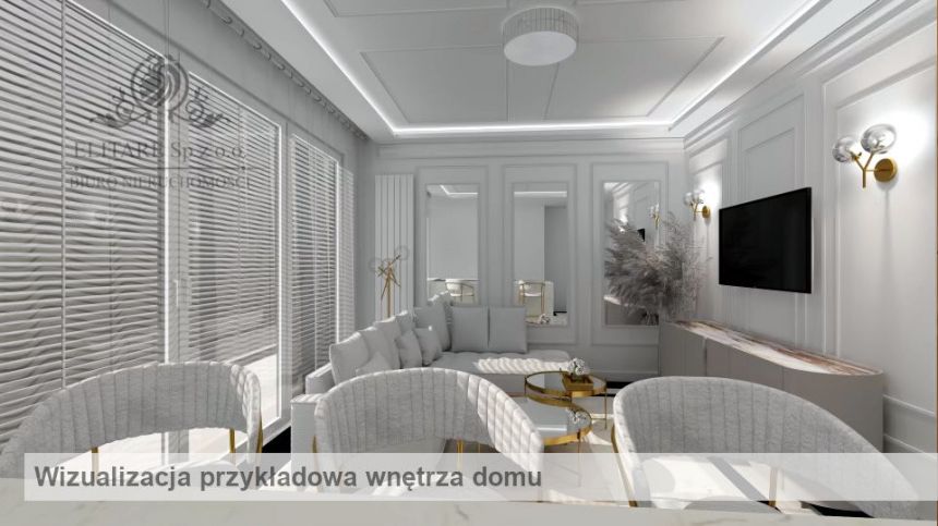 Dom w zab. bliźniaczej 138,86m2 z pompą ciepła/ Lutynia, gm. Miękinia miniaturka 14