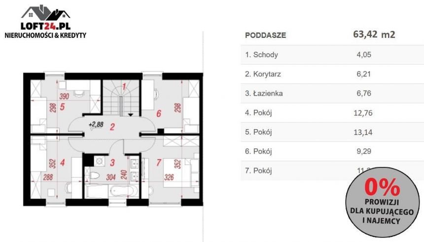 Sobin, 355 000 zł, 133.02 m2, 6 pokoi miniaturka 3