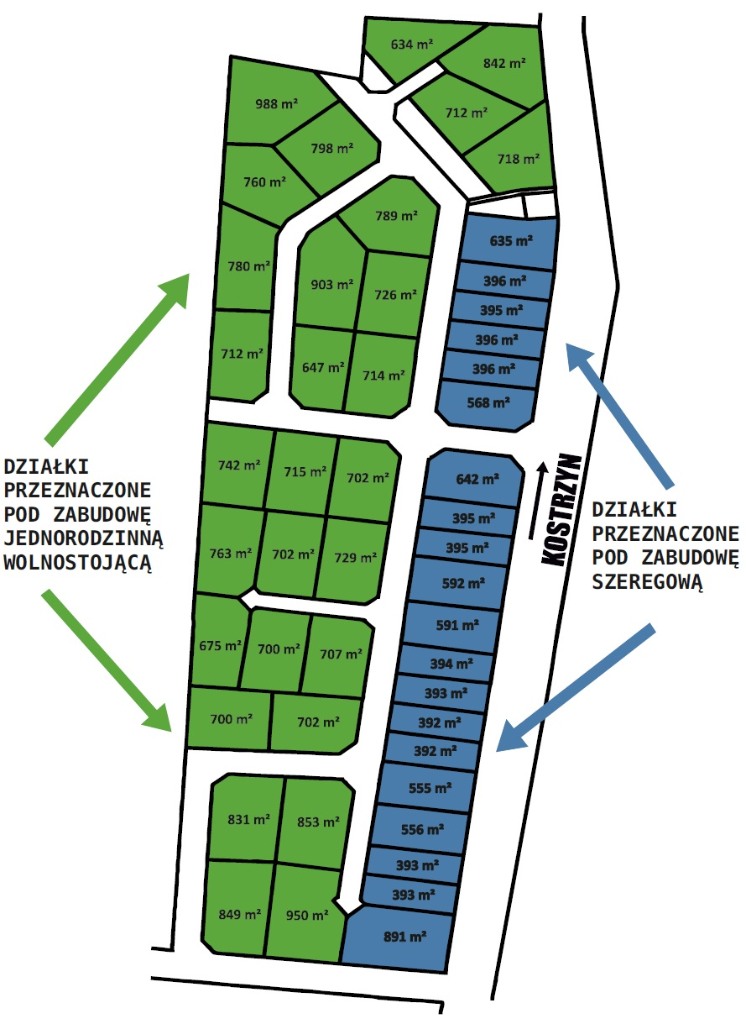 Kostrzyn, 168 400 zł, 8.42 ar, woda w drodze miniaturka 7