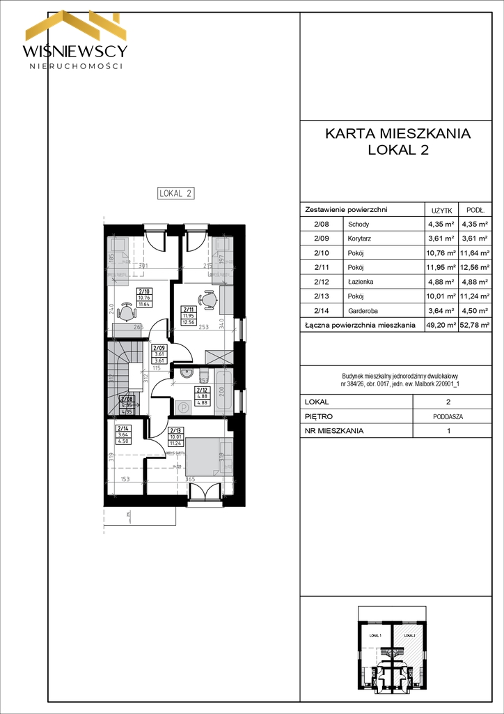 Bliźniak Malbork 100 m2, dz. 514 m2, Rezerwacja miniaturka 4