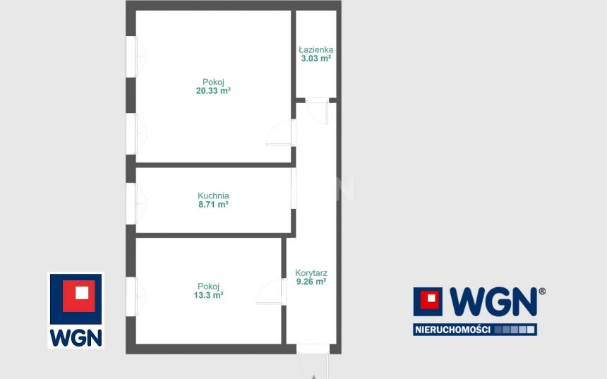 Poznań Stare Miasto, 2 700 zł, 54.52 m2, wysoki standard miniaturka 12