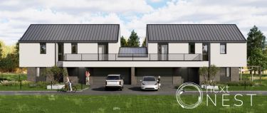 Borowina, 1 399 000 zł, 181.25 m2, pół bliźniaka