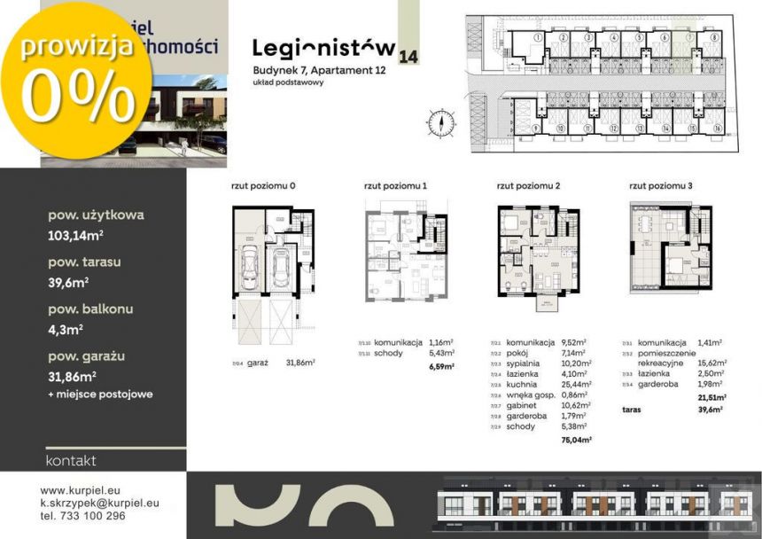 Apartament Premium | Budziwój |  Garaż miniaturka 6