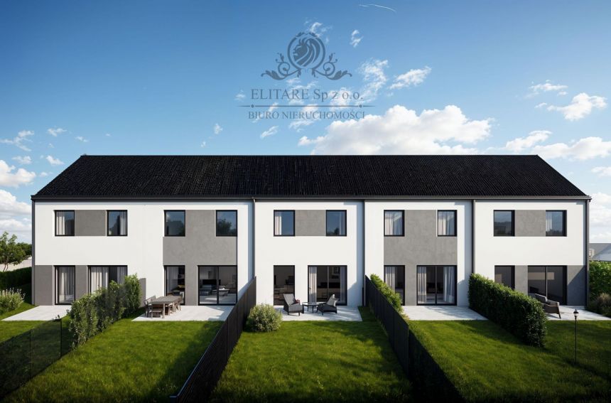 DOM szereg środkowy 102,50m2 z działką 148m2m2, Iwiny Brochów miniaturka 5