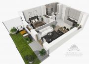 Mieszkanie 39,43m2 + ogród 13,34m2+taras 3,6m2/Wrocław, Kleczków miniaturka 9