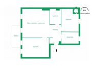 Gdańsk Orunia Górna, 1 280 000 zł, 88 m2, pietro 3/3 miniaturka 22