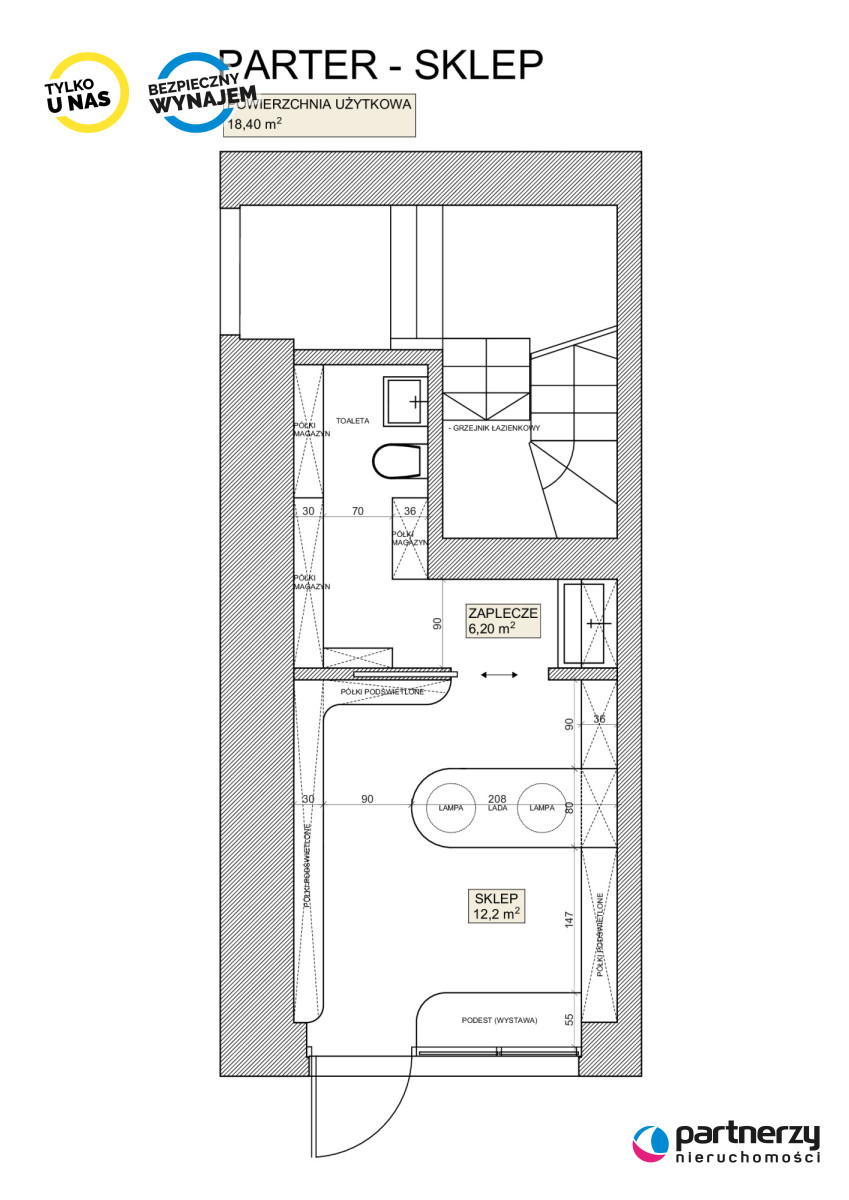 Gdynia Orłowo, 3 500 zł, 18.4 m2, pietro 1 miniaturka 2