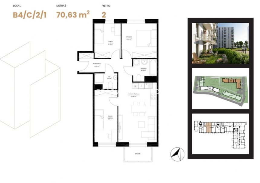 Apartament na Prądniku Białym, Kraków miniaturka 7