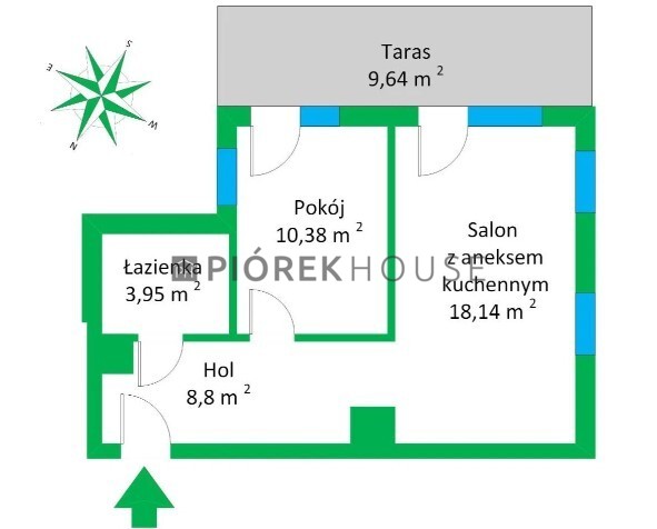 2-pokojowe mieszkanie na Pradze-Południe miniaturka 4