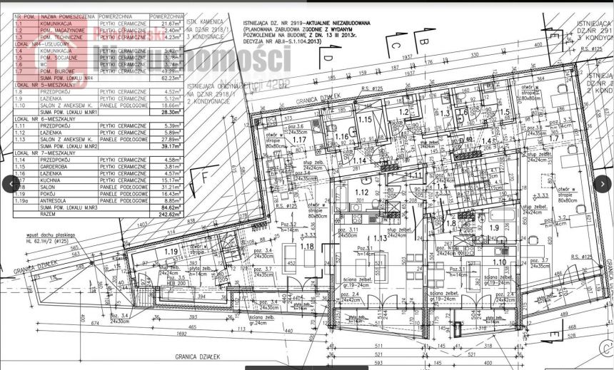 Skawina, 4 800 zł, 86 m2, z betonu miniaturka 2