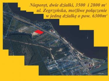Działka inwestycyjna na granicy Zegrza i Nieporętu