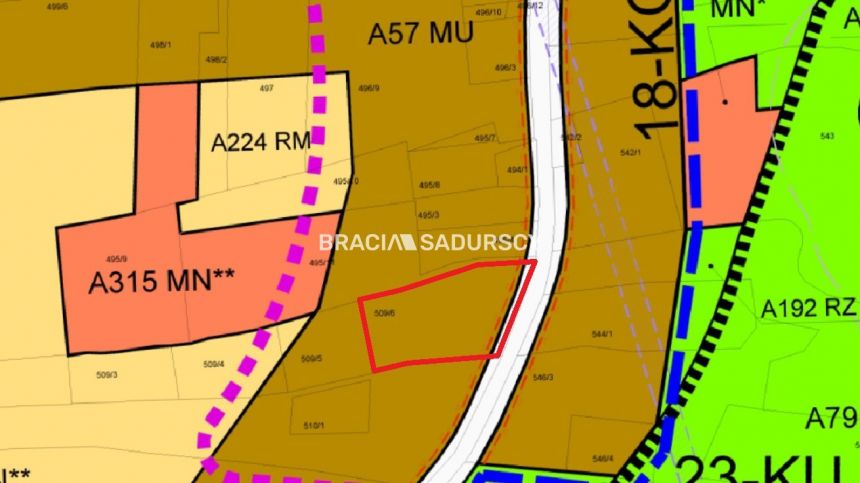 Gnojnik, Działka budowlana o pow.: 2700 m2 miniaturka 5