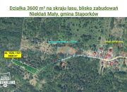 Działka 3600 m² obrzeża wsi, Niekłań Mały miniaturka 2