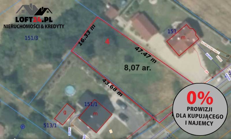 Parszowice, 79 000 zł, 9.48 ar, budowlana miniaturka 6