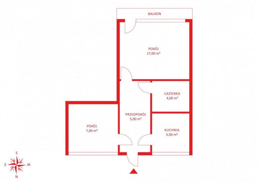 Gdańsk Przymorze, 430 000 zł, 38 m2, M2 miniaturka 7