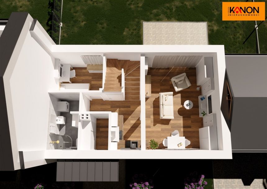 Bielsko-Biała Lipnik, 659 000 zł, 116 m2, z bloczków ceramicznych miniaturka 10