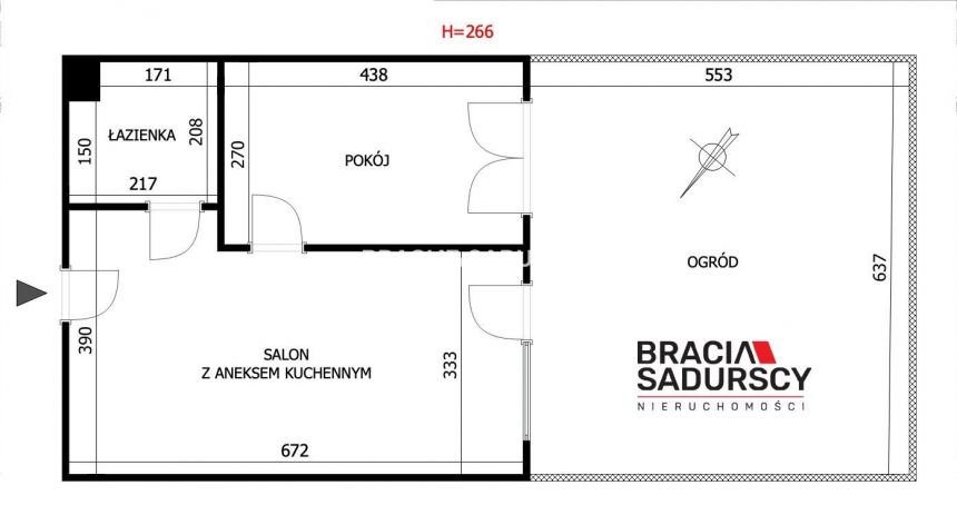 Gotowy do wejścia apartament 40m2 z parkingiem! miniaturka 3
