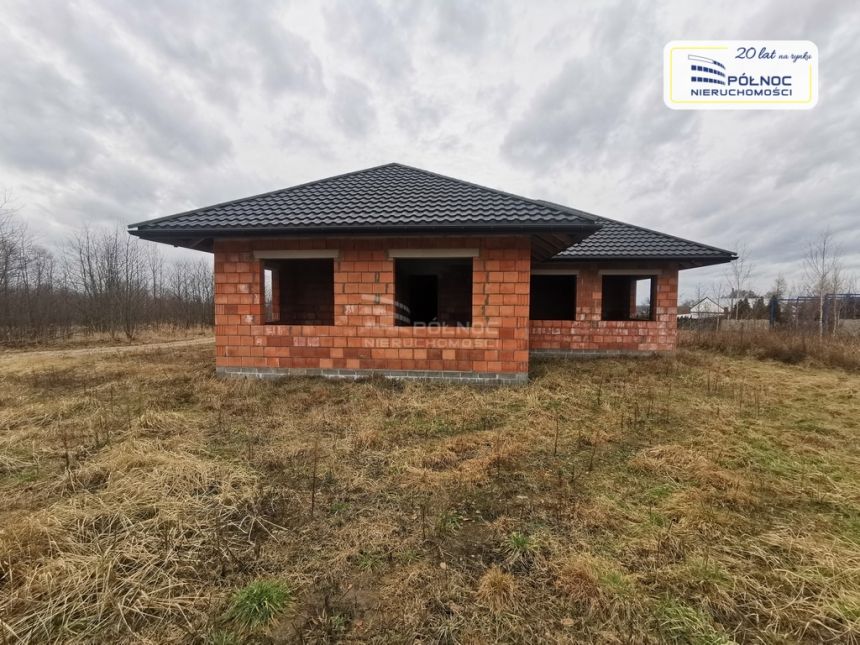 Działka z rozpoczętą budową parterowego domu miniaturka 4