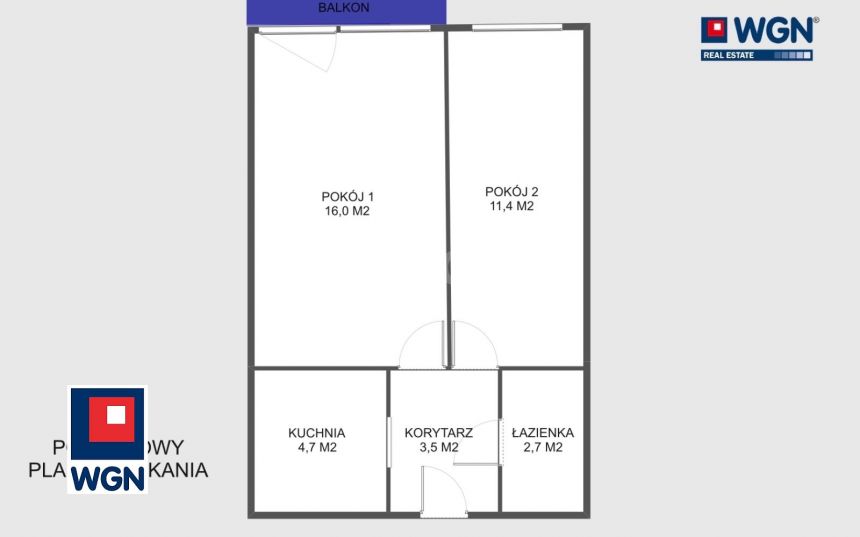 Poznań, 415 000 zł, 38.3 m2, 2 pokojowe miniaturka 11