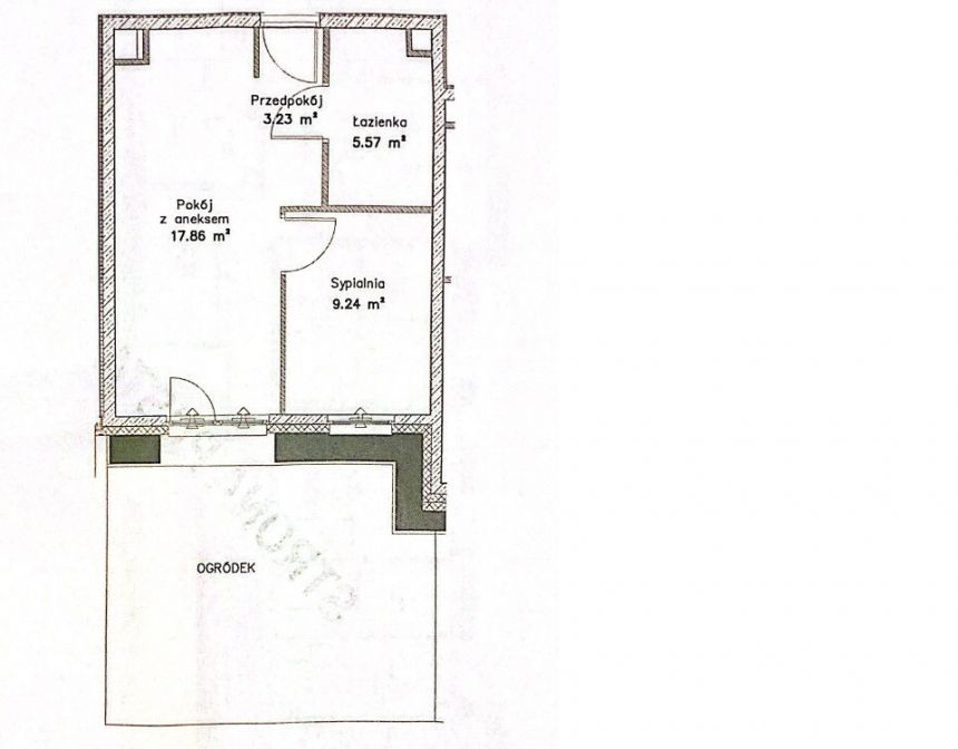 Gdańsk Łostowice, 459 000 zł, 35.9 m2, parter - zdjęcie 1