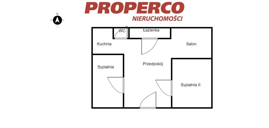 Mieszkanie 3 pok, 59,27m2, Podkarczówka. miniaturka 14